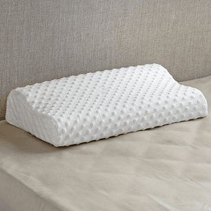 Almohada Látex  50x30  Terapéutica Blanca