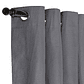 Set 2 Cortinas Black Out California Gris - Miniatura 3