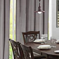 Set 2 Cortinas Black Out California chocolate - Miniatura 1