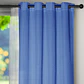 Set Cortina Barbara 8 pzas Azul - Miniatura 2