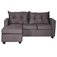 Seccional Intercambiable Hamburgo Felpa Chocolate   170x130x83 - Miniatura 3