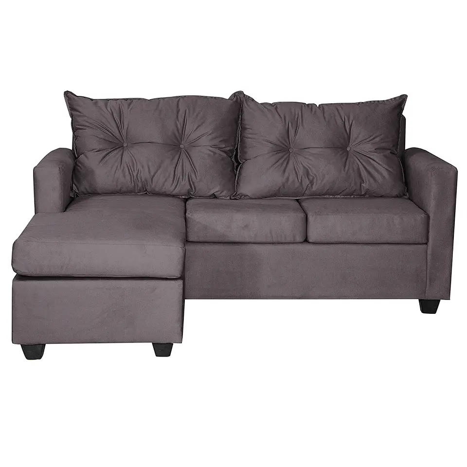 Seccional Intercambiable Hamburgo Felpa Chocolate   170x130x83 3