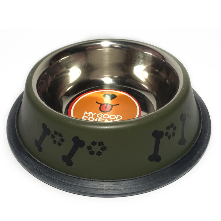 Plato Acero Inoxidable Pintado y diseño pequeño 4