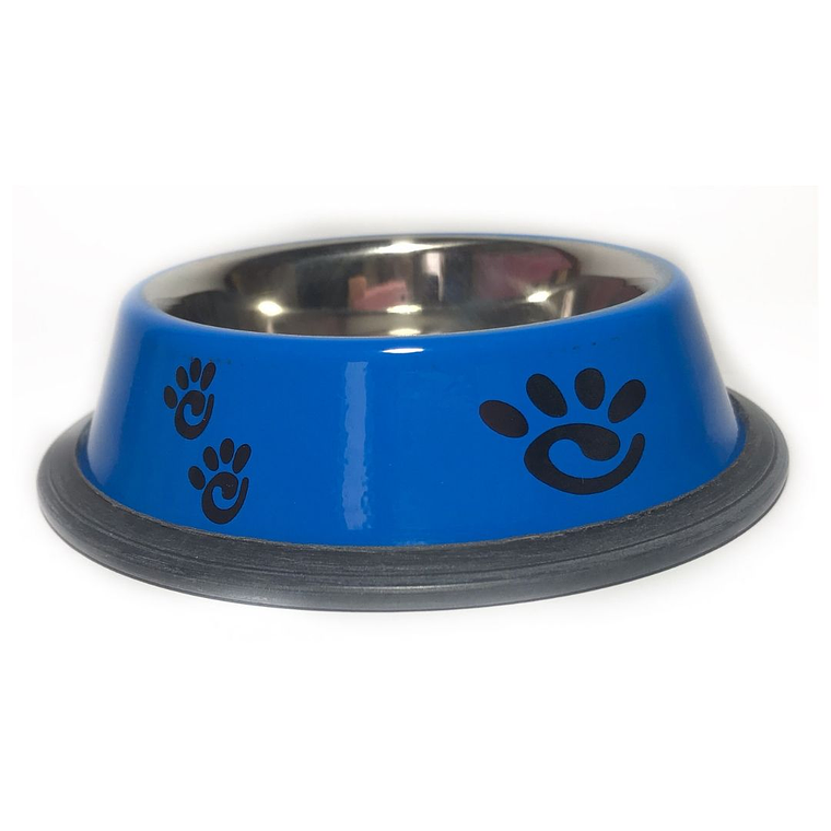 Plato Acero Inoxidable Pintado y diseño pequeño 5