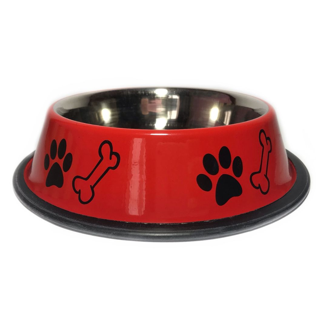 Plato Acero Inoxidable pintado y diseños 470 ml 1