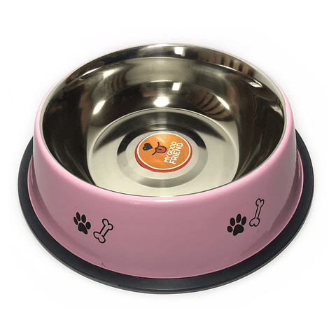 Plato Acero Inoxidable Pintado y diseños 1900ml