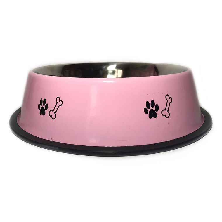 Plato Acero Inoxidable Pintado y diseños 1900ml 2