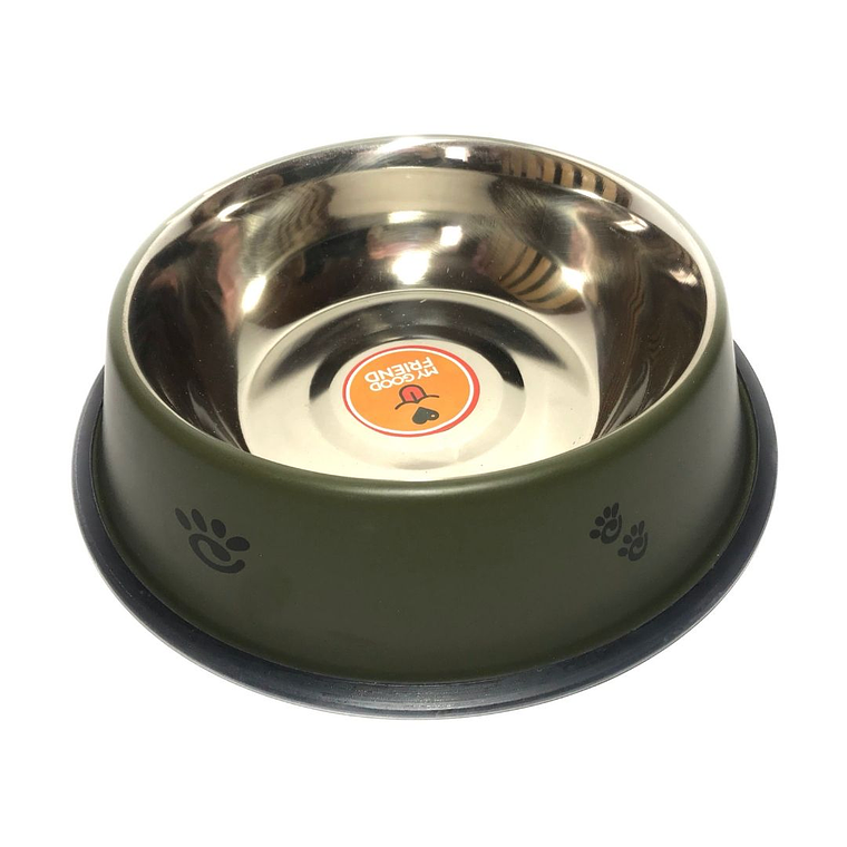 Plato Acero Inoxidable Pintado y diseños 1900ml 5