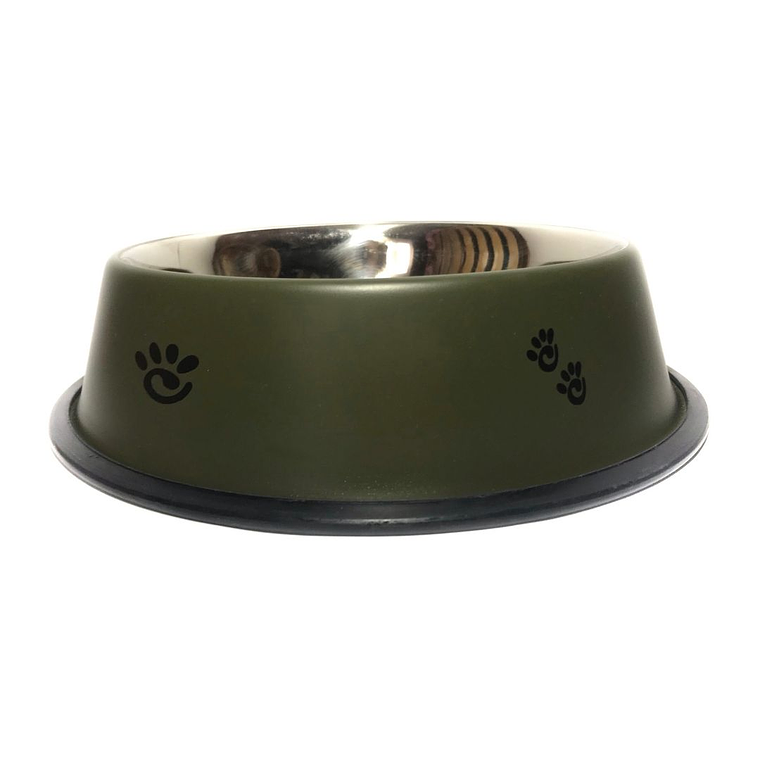 Plato Acero Inoxidable Pintado y diseños 1900ml 6