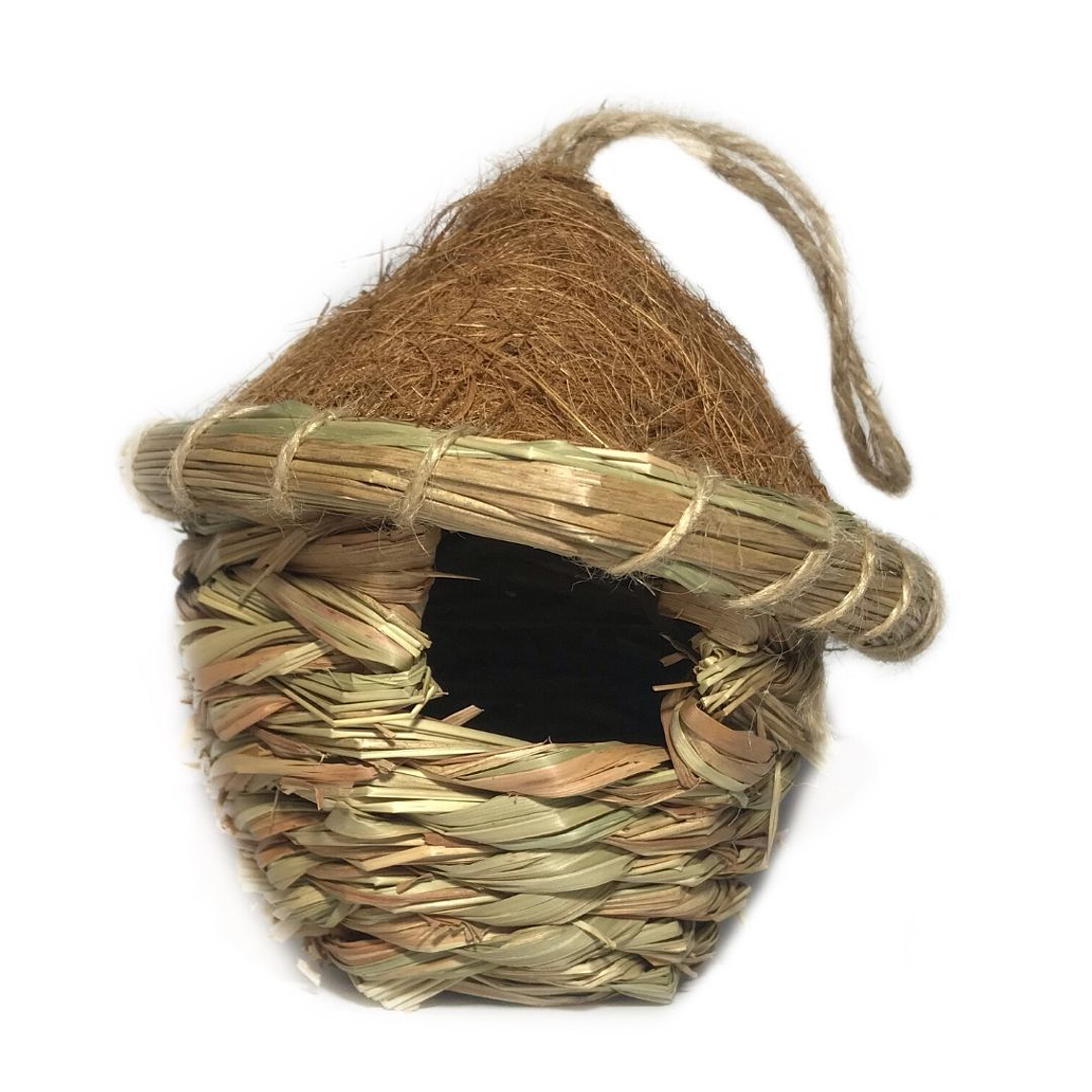 Nido Ave Totora y Fibra de coco 1