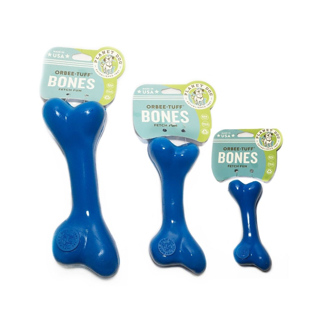 PLANET DOG Hueso Azul  1