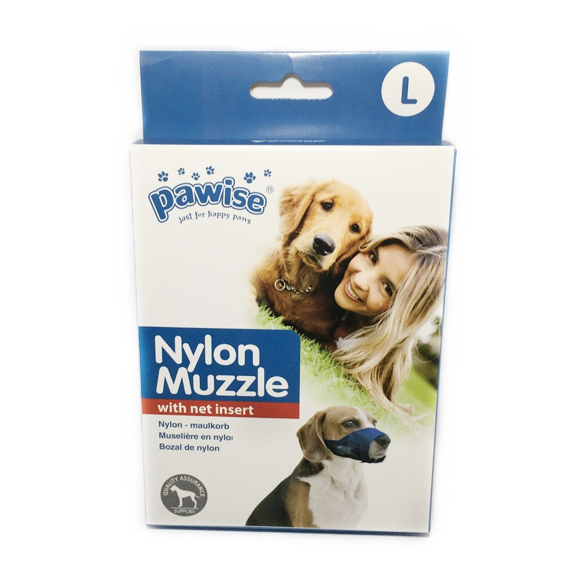 BOZAL NYLON c/velcro Pawise 2