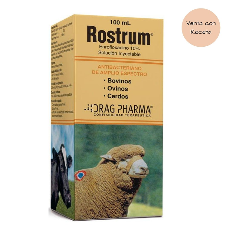 ROSTRUM® 10% - Solución Inyectable 1