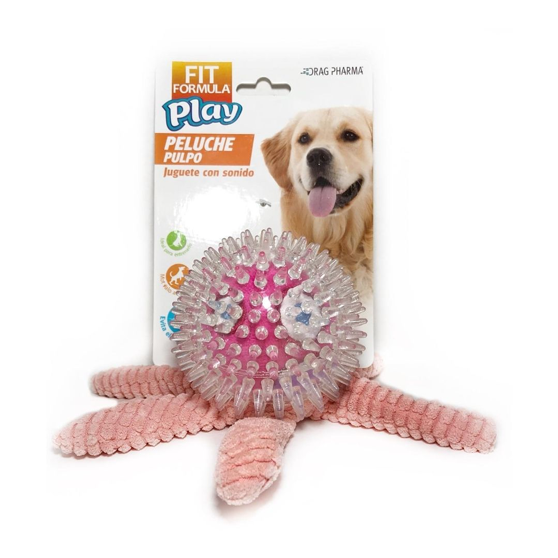 Juguete Peluche Pulpo Perro 1