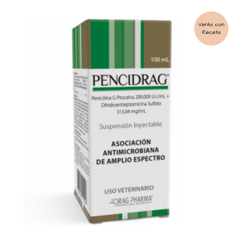 PENCIDRAG® 100 mL - Suspensión Inyectable 1