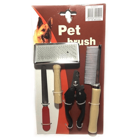 Set de Belleza para Perros y Gatos