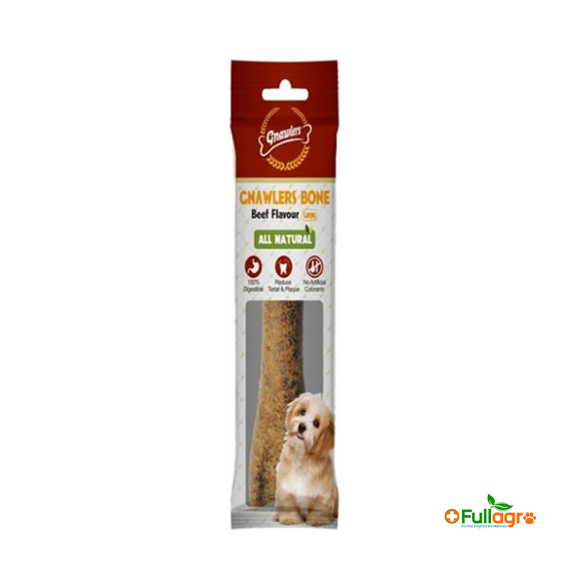 Hueso Gnawlers Bone Beef  1