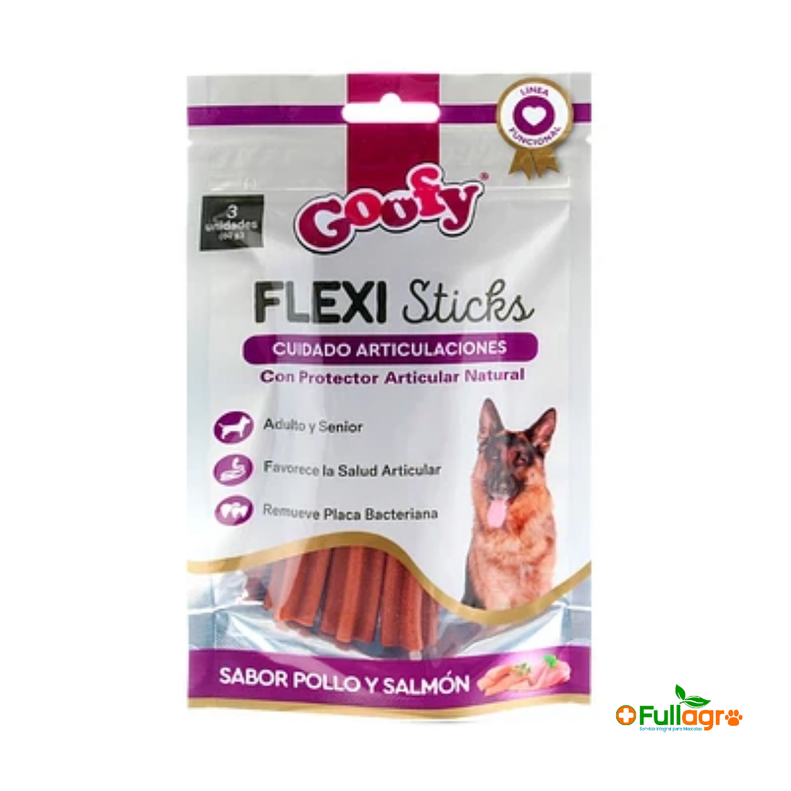 Goofy Snack Flexi Stick - Cuidado Articular 3 Unidades 1