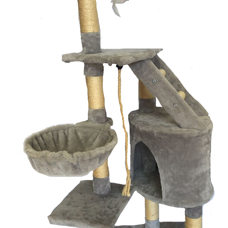 Rascador Tipo Árbol Con Hamaca  1