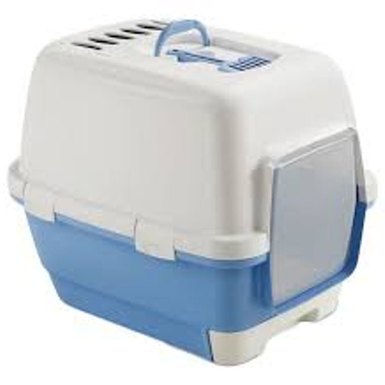 BAÑO SANITARIO TOP GATO CON PUERTA Y BANDEJA EXTRAIBLE  1