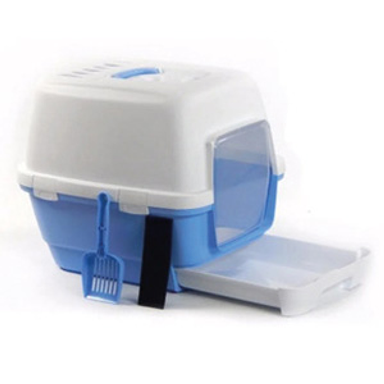 BAÑO SANITARIO TOP GATO CON PUERTA Y BANDEJA EXTRAIBLE  2