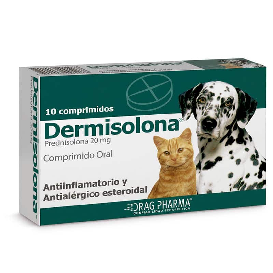 Dermisolona 10 comprimidos 1