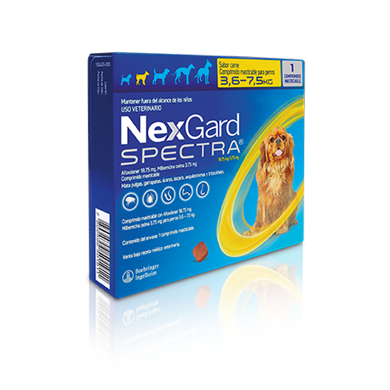 Nexgard SPECTRA Antiparasitario Masticable para perros 2