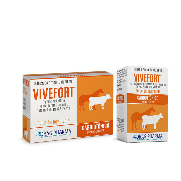 VIVEFORT Cardiotónico INY. 3x10 ml  1