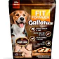 Galletas Golosina Comida Snack Carne Fit Perro Mascota 400gr - Miniatura 1