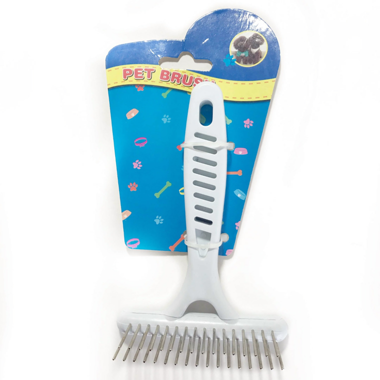 Rasqueta blanca pequeña para Perros 1