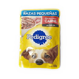 Pouch Pedigree RAZAS PEQUEÑAS Adultos Carne