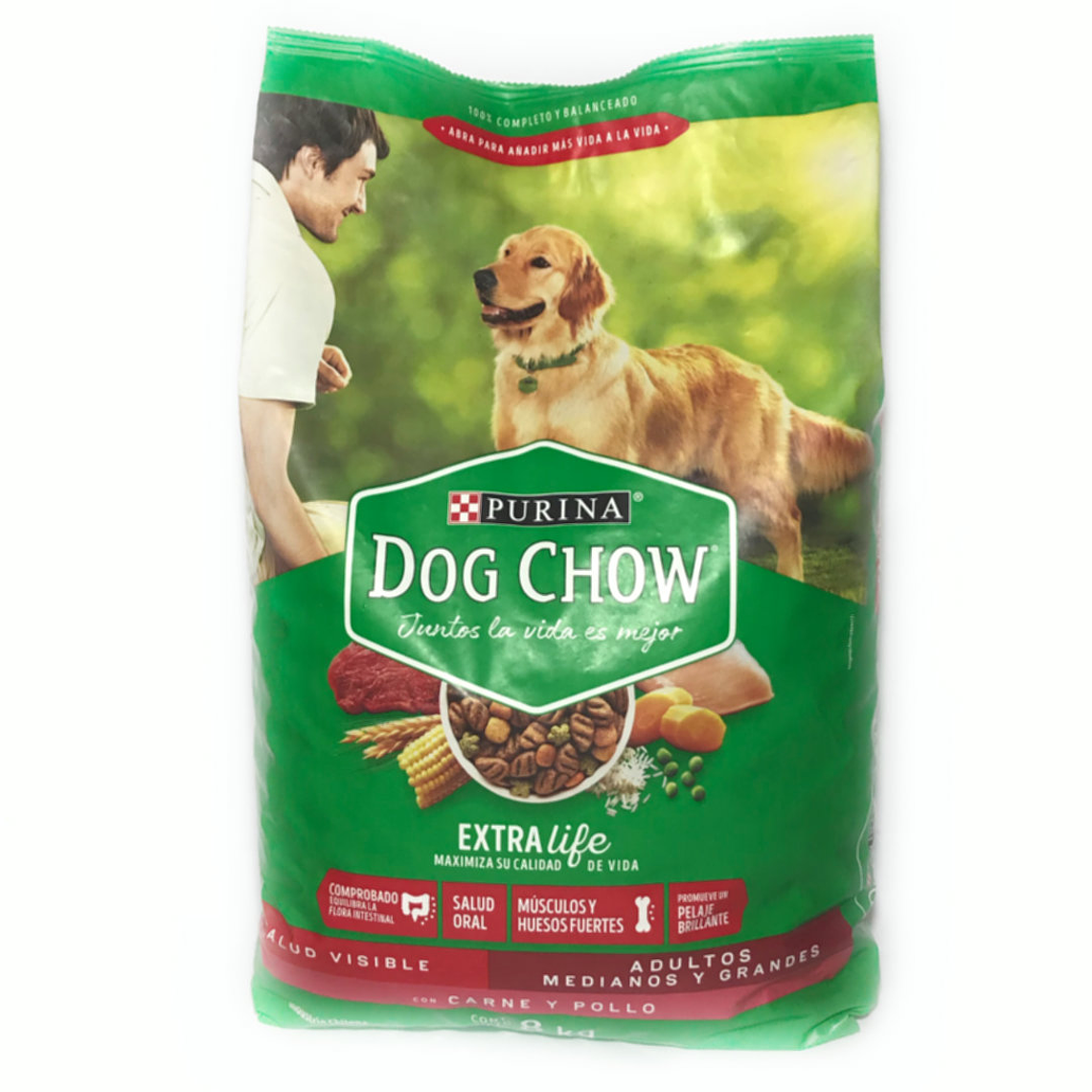 Dog Chow Adulto Raza Mediana 8 kg 1