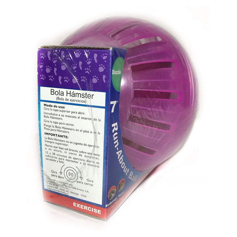 Bola Luminosa Hamster 7 pulgadas 2