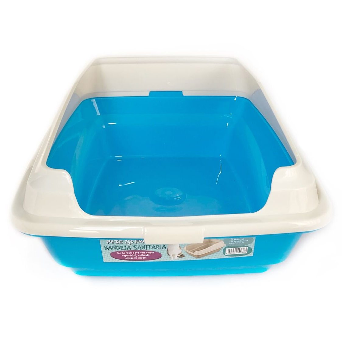 Bandeja sanitaria con borde desmontable 4