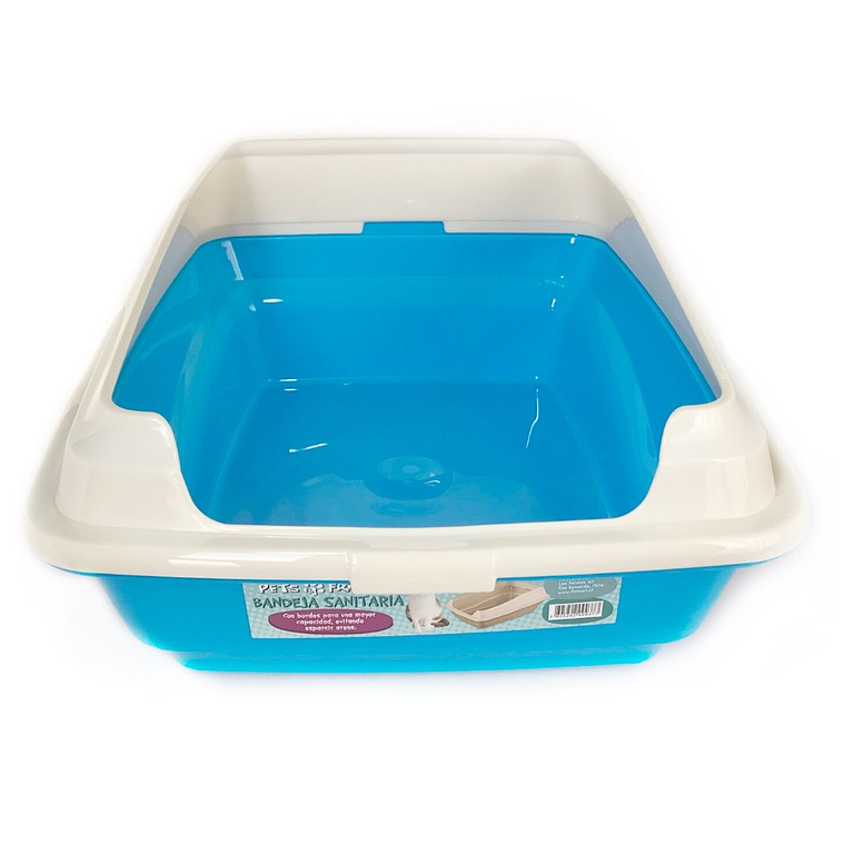 Bandeja sanitaria con borde desmontable 4