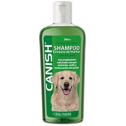 Shampoo Canish® Extracto de Hierbas 390 ml