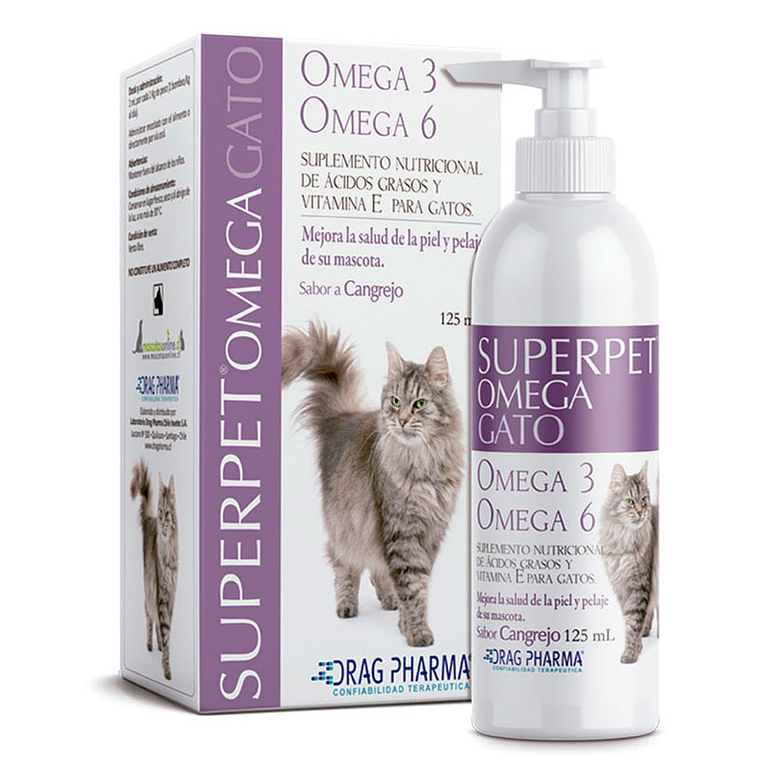 SUPERPET® OMEGA GATO - Solución Oral 1