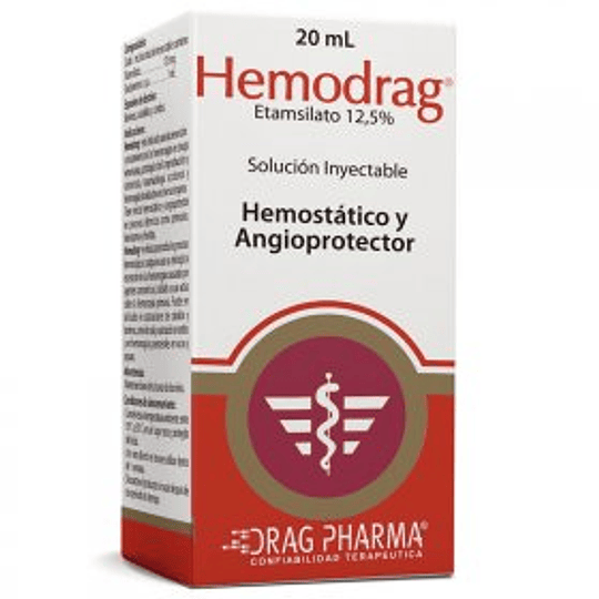 HEMODRAG® 20 mL - Solución Inyectable