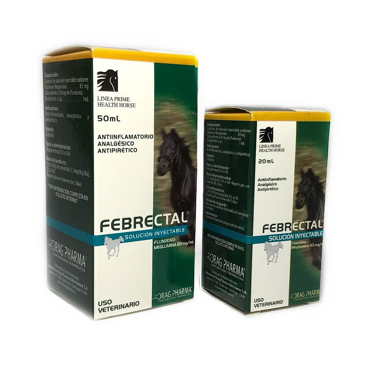 FEBRECTAL® EQUINO - Solución Inyectable 1