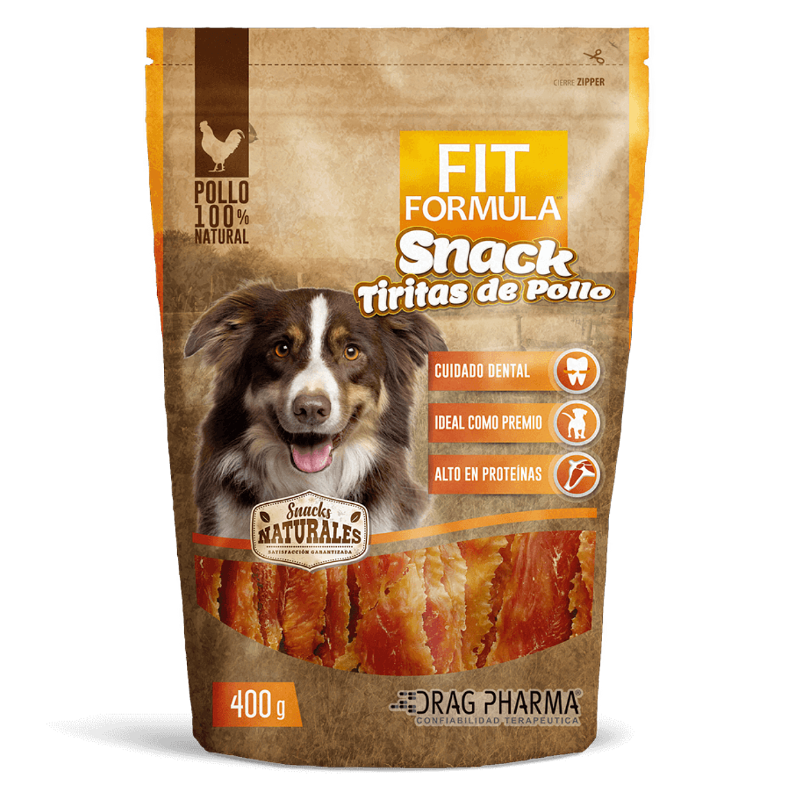 Snack Tiritas de Pollo 400 gr  1