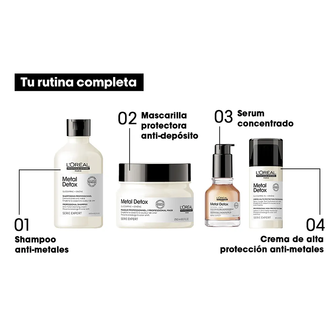 Aceite Capilar Anti Quiebre Metal Detox 50ml L'oréal Professionnel 2