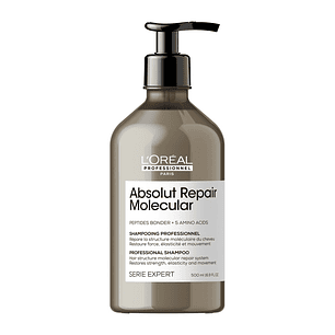 Shampoo Reparación Molecular Cabello Dañado 500ml Loréal Professionnel
