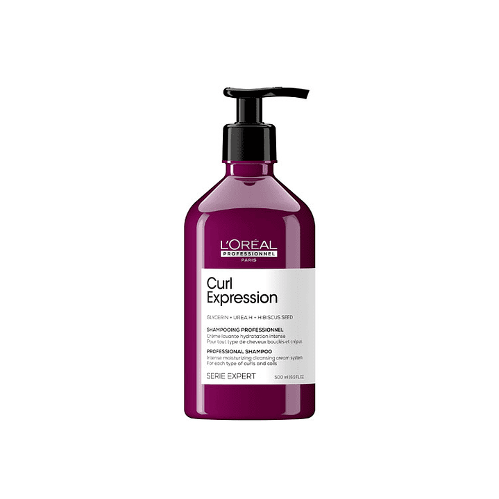 SHAMPOO LOREAL PROFESSIONNEL HIDRATACIÓN INTENSA CABELLO RIZADO CURL EXPRESSION 500 ML 1