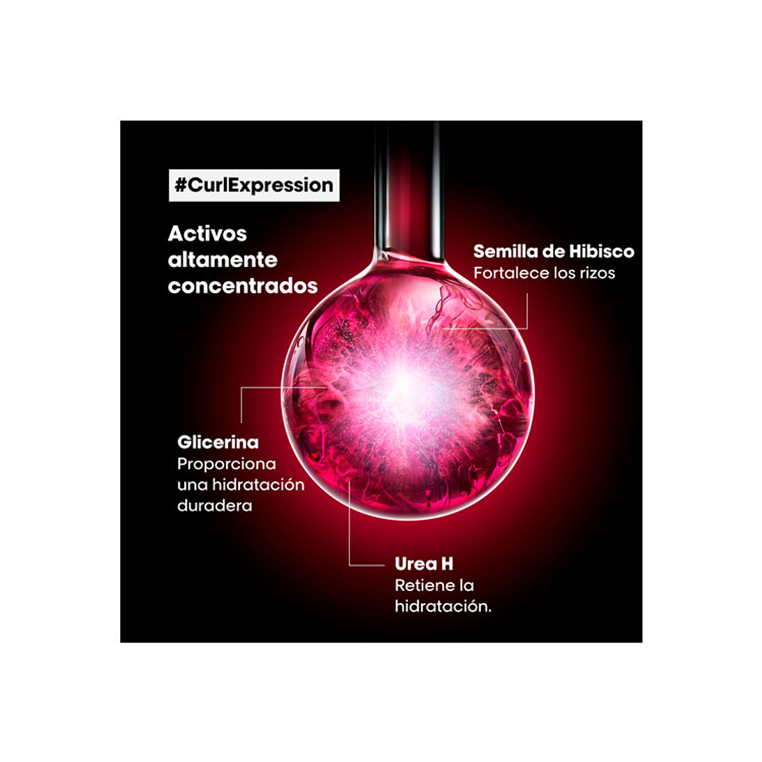 SHAMPOO LOREAL PROFESSIONNEL HIDRATACIÓN INTENSA CABELLO RIZADO CURL EXPRESSION 500 ML 2