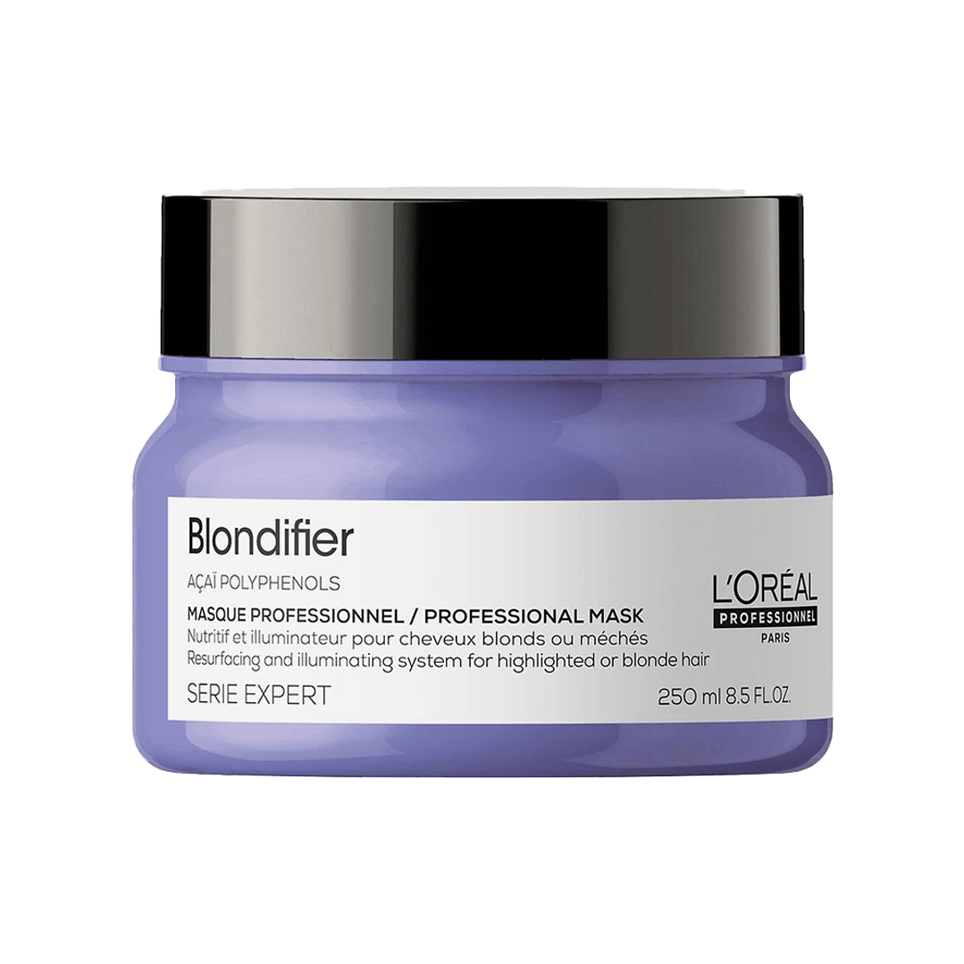 Máscara Cuidado Del Color Cabello Rubio Blondifier Gloss 250ml L'oréal Professionnel 1