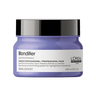 Máscara Cuidado Del Color Cabello Rubio Blondifier Gloss 250ml L'oréal Professionnel
