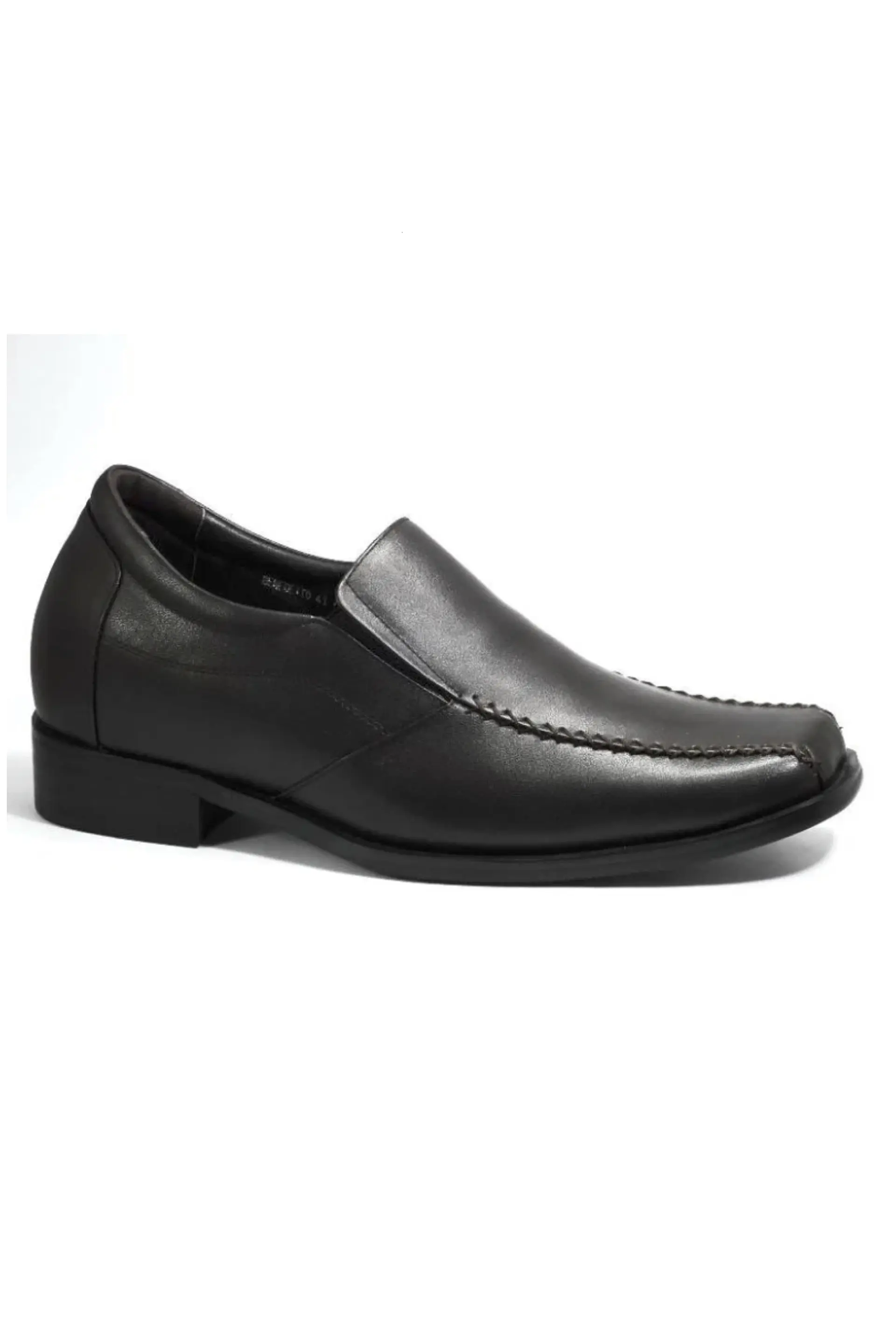 Mocasín Benedeto Café Oscuro Aumenta 7cm de Altura. 1