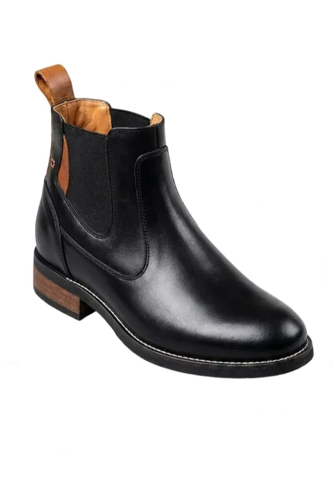 Bota Veleza Negra Aumenta 8cm de Altura