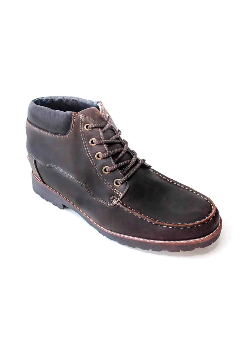 Bota Venezia café oscuro Aumenta 8cm de Altura 1