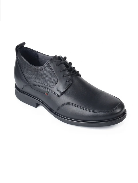 Zapato Casual Castel Negro Aumenta +8cm de Altura